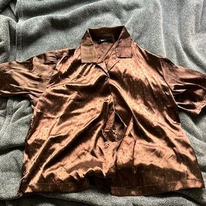 Windows silky- cuban shirt